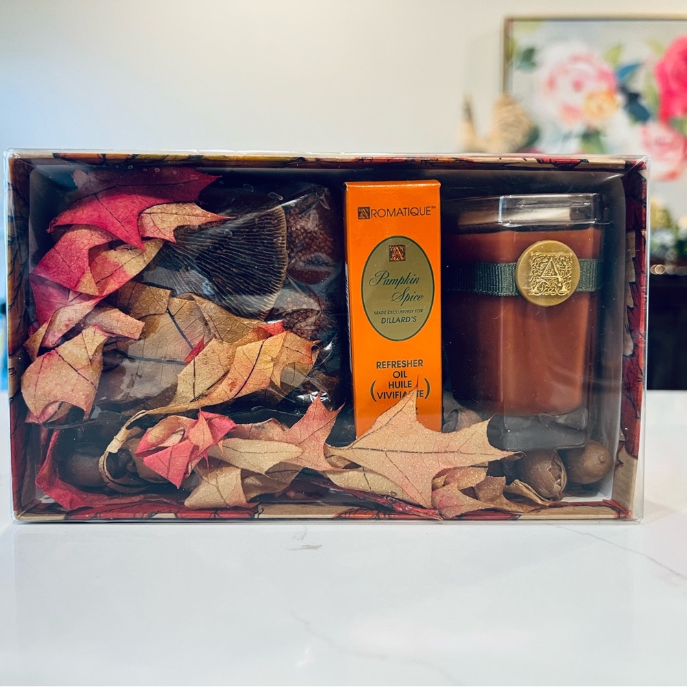Aromatique Pumpkin Spice Gift Set 3 Pc